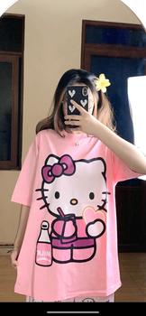 Product Review of TRENDYBOUTIQUE- ÁO PHÔNG CỘC HỒNG HỌA TIẾT MÈO from x**h g** đ** d** t**i 0