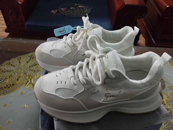 Product Review of Corolla Giày Thể Thao Sneaker Nữ  Fashion Phong Cách Hàn Quốc Dế Cao 4.5CM Chống Trượt Dộ Co Giãn Cao Kháng Khuẩn Thoáng KhíGiày Giày Lười Dồ Hot Trend Shoes【Nên mua kích cỡ lớn hơn 】 from H**u 0