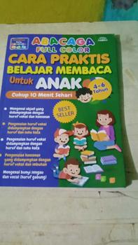 Product Review of BUKU ABACAGA CARA PRAKTIS BELAJAR MEMBACA UNTUK ANAK 4-6 tahun FULL COLOUR kecil from N**i T**i T** 0