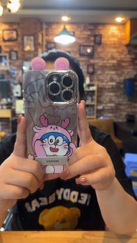 Product Review of Ốp Điện Thoại tai mèo hổ rồng leng keng cho iPhone , 15, 14, 13, 12, 11 Pro Max, XR, X, XS Max, 15Plus, 14Plus, X, XR, XS Max, nắp lưng chống sốc, màng bảo vệ ống kính tích hợp Case from 『**a 0