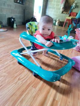 Product Review of รถหัดเดินเด็ก  รถหัดเดิน รถขาไถ  มีเพลง เด็กหญิง เด็กผู้ชาย น่ารัก ตัวเลข ใหม่ สีฟ้า รถเด็กหัดเดิน รถ from A**a D**i 1