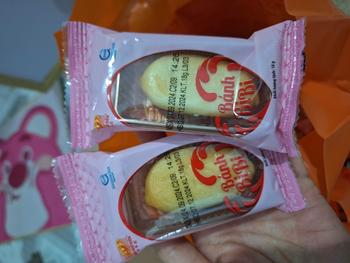 Product Review of Bánh BiBi Tân Huê Viên (hộp 20bánh) (vị trứng dứa, ít ngọt) (hộp quai xách sang trọng) from @**🌻 1