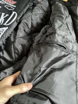 Product Review of Áo Khoác Jack Daniels Vải Kaki 3 Lớp, Có Trần Bông, Logo Hình Trên Áo Được Thiêu Menswear Nam Dài Tay Jacket Tay Dài from T**) 3
