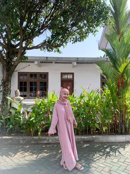 Product Review of MAXI DRESS OUTER DURAN PREMIUM B340 Dalaman Fit Layer Muslim from r**a 0