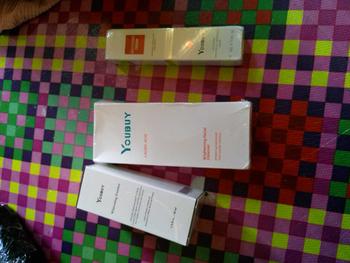 Product Review of [COD BPOM] 3 In 1 Paket YOUBUY whitening blemish +lightening oil control pembersih wajah+Whitening Essence set Kerutan Memutihkan from n**h 1