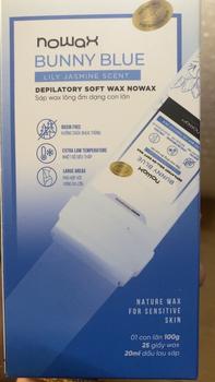 Product Review of Sáp wax lông con lăn NOWAX kèm dụng cụ - dành cho waxing chân, tay, lưng bụng ngực nách from T**f 0