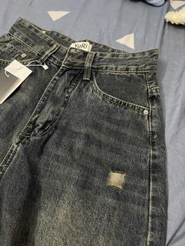 Product Review of YURI JEANS - (Vải QCCao Cấp) Quần Jeans Baggy Màu Dơ Bụi Rách Gối Chất Mền Mịn Dài94cm Nữ Pants from T**g B**n 1
