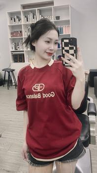 Product Review of Áo Thun Freesize Cotton 4 chiều 240gsm - IS THAT WE thêu phối trước sau , Chất thun cotton 4chiều mềm mát , Form dáng rộng 42-70kg, Hương Trầm Shop Nữ Women Cổ Tròn from l** ⋆**♡ 0
