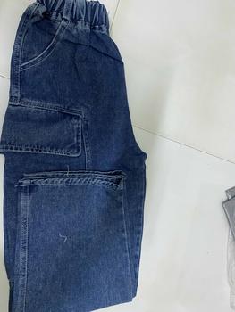 Product Review of Quần Jean Xuông Hiphop Túi Dây và AG Sau Túi Cho Bé - Dòng Sản Phẩm Mới Nhất, Đen/Xanh, Sz10-15 quan  ring trai 46ki from T**n N**n 0