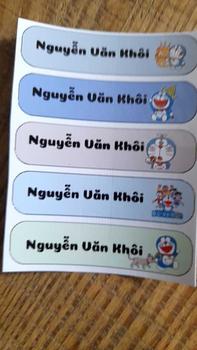 Product Review of Sét 100 tem STICKER cute in tên bé dán đồ dùng học tập from T** C** P**🪷 1