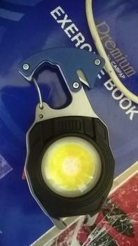 Product Review of Kerja rantai kunci berbilang-fungsi ringan kecemasan mini malam memancing muatan COB kem berbilang-kereta perbaikan lampu cahaya yang dipimpin Camping Equipment Hiking Outdoor Sports Lighting from 🚶**♀ 0
