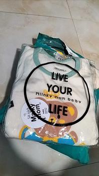 Product Review of [Mua 5 tặng 1] Bộ đồ bé gái, bé trai mặc mùa hè -chất thun tăm thấp hút mồ hôi cho bé từ 5-16kg from Y**1 0