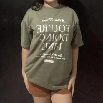 Product Review of Specteecular Positive Statement Oversized Shirt For Men Women Tshirt Tops Loose Shirts Top Tee from p**🍒 0