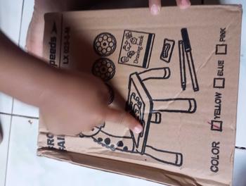 Product Review of Meja Belajar Projector Painting Meja menggambar Anak Mainan Furniture Edukasi Melukis Mewarnai Anak SPEEDS 025-3 from 🍓**🍒 0