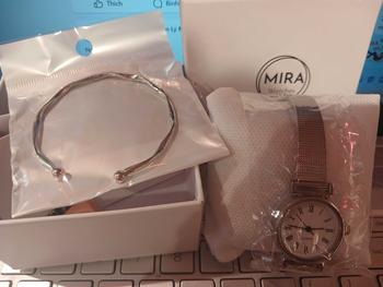 Product Review of Đồng Hồ Nữ Mặt Tròn Lissa Dây Thép Thiết Kế Cá Tính Sang Trọng Watch Women from B** c**u ☀** 0