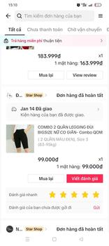 Product Review of COMBO 2 QUẦN LEGGING ĐÙI BIGSIZE NỮ CO GIÃN- Combo QOM from T**L 0