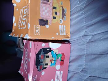 Product Review of Cute Cartoon Block Mini Character Building Block Children's Education Toys Game Character Desktop Decorations For Gift Valentine's Day Gifts from G**g 2