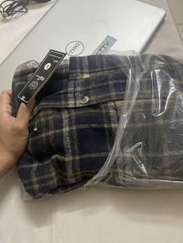 Product Review of Áo Khoác Chống Nắng Sơ Mi Flannel (Có Mũ) Nỉ Dạ Tay Dài Form Rộng Nam Nữ Unisex (Có size cho bé) from T**h Q**g 0