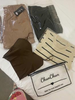 Product Review of Es 8053 Korean Trending Cotton Twill Plain Casual Shorts from t**✨ 1