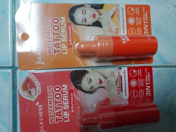 Product Review of Jula’s Herb Watermelon Tattoo Lip Serum จุฬาเฮิร์บ วอเตอร์เมลอน แทททู ลิป เซรั่ม (ลิปแตงโม) from @**m 1