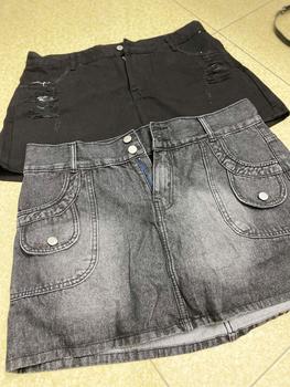 Product Review of [55-90kg] Quần váy jean đính hạt lưng cao Women from T**2 ** 0