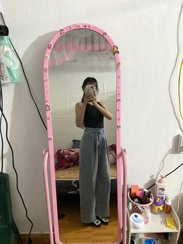 Product Review of Quần Jeans Ống Rộng Phong Cách Hàn Quốc KARA 498- Chất vải dày dặn, thoải mãi, dễ phối đồ from N**t 1