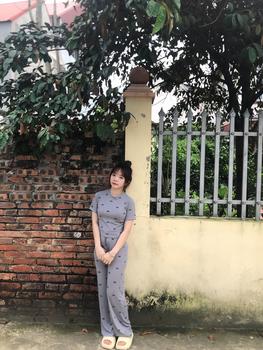 Product Review of Set Bộ Áo Vạc Bầu  Nơ + Quần Dáng Suông Nữ Women Top Jacket - Chất Thun Tăm Lạnh Cá Tính Ong  Legging Voi from Đ**g t** M**h 1