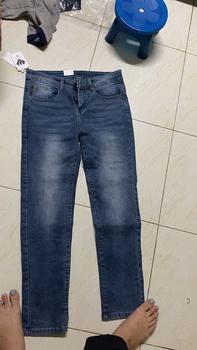 Product Review of [HCM]QUẦN JEAN NAM CAO CẤP XANH ĐẬM ĐP 260  - ÁO THUN TRƠN (MUA RIÊNG) Menswear Pants Có Túi Có Túi from C**h C** 0