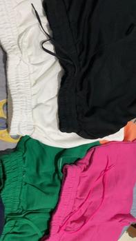 Product Review of Combo 5 Quần Short Thun Nữ Vải Nỉ Lưng Thun Co Giãn Màu Ngẫu Nhiên from ☁**️ 2