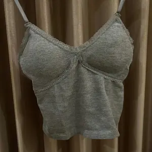 Tanktop Bra V-Neck Korean Look Include Cup Kamisol Wanita Import 1128