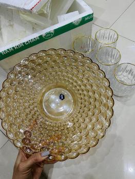 Product Review of Bộ 6 cốc thuỷ tinh cao cấp ( hổ phách tổ ông có quai) from O**i M** N** 1