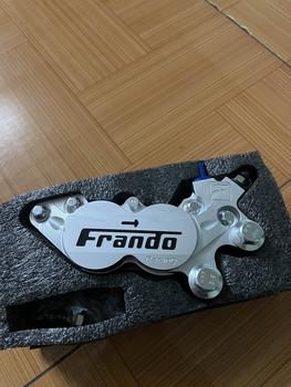 Product Review of Phụ tùng thay thế. Combo Vario full dàn chân_Heo frando 4pis bố hồng, đĩa over size khoen inox 267mm, pát cnc nguyên khối_Tặng ốc salaya from H**g D** 0