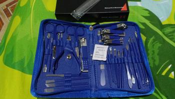 Product Review of Manicure Set 32 in 1 Alat perawatan kuku 1 Set isi 32pcs Set Manikur Perawatan Kuku gunting nail tangan Kotoran Mempercantik from G**s 0