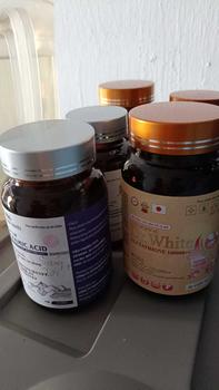 Product Review of ( BIẾU 1 LỌ VITAMIN E ) (COMBO ĐẶT BIỆT VIPP PHIÊN BẢN 2 LỌ ) SÂM TỐ NỮ ESTROGEN VIPPX10 2 LỌ 60 viên - TRẮNG DA NGÀY VÀ ĐÊM WHITE SKIN 2 lọ 60 viên -TRANEXAMIC ACID  2 lọ 60 viên - 1 lọ Vitamin E Omega 30 viên - thực phẩm hỗ trợ bổ sung chăm sóc sắc đẹp from ** y** B**g l**g t** ❤** 0