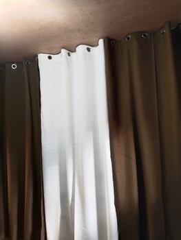 Product Review of Plain Non-Blackout Curtain With Ring - Cream Set | 3in1 set from q**m 0