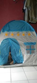Product Review of Tenda Anak Model House Rumah Jendela AN8112 Tenda Bermain Princess Castle Outdoor Biru dan Pink from Y**1 1