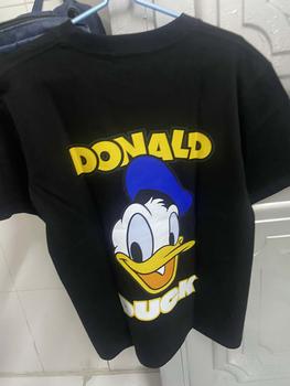 Product Review of Áo thun tay lỡ unisex nam nữ áo thun DONALD DUCK cotton form rộng oversize 250gsm from T**n T**n 0