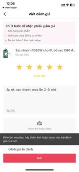 Product Review of [Bảo hành 12 tháng] Sạc nhanh PD20W cho iP, bộ sạc C80 đến từ thương hiệu Hoco, Củ sạc nhanh 2 cổng Type C PD20W và USB QC3.0 18W [ Bảo Hành 12 tháng 1 đổi 1 ] - SHIN STORE from A** C**g N**n B**k ** 0