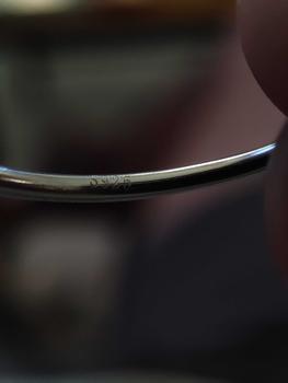 Product Review of AURORA Real 925 Silver Simple Glossy Ring Jewelry RS925-1 from e**l p** 0