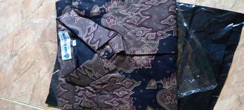 Product Review of Mega Mendung Milo Baju batik pria Tangan panjang katun solo lapis furing by arfabatik67 from R**s I** 1
