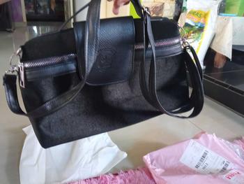 Product Review of Tas pounch beludur logo bhayangkari from N**o 0