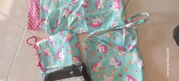 Product Review of MUKENA ANAK KARAKTER MUKENA ANAK MURAH 2-9TH Bunga Polka Dot Putih Muslim from N**A 0