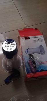 Product Review of Megaphone Bluetooth U Disk Recording Alert 5W - Pengeras Suara - Taffware 518 from Q**w N** 0