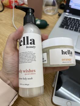 Product Review of (TẶNG 1 QUÀ) Tẩy tế bào chết cho da đầu tinh chất quả cam Hella Beauty 150g làm sạch da đầu giảm bết dầu from A**e N**n 2