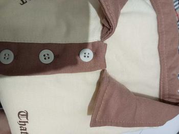 Product Review of JUST LIKE THAT SWEATER CROOPE - SWEATER CROP WANITA KERAH KANCING baju bandung Fit Fleece from z** 3