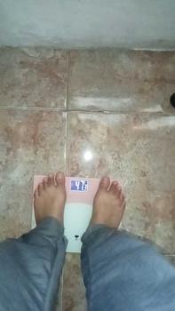 Product Review of Timbangan Badan Kaca Digital Elektronik Motif Kartun 180kg Cartoon Body Scale OLL-2125 from y**p 1