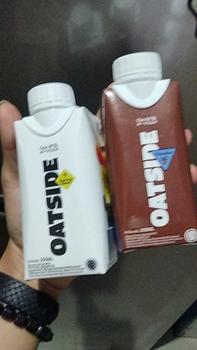 Product Review of OATSIDE Mix Cap Oat Milk Barista Blend Chocolate Coffee 200ml (6pcs) (Kemasan Tutup Botol) | Susu Oat Barista Blend Cokelat Kopi from S**🇩 0