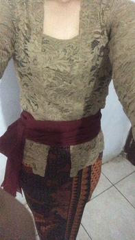 Product Review of SIMONA KEBAYA Setelan kebaya 100rb kebaya bali jadi strait zofya (katalog 3) batik dress Baju Kain from 🦐** 2