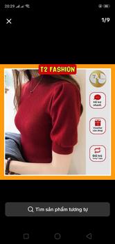 Product Review of Áo len tay bồng hot hittt T246 cho nữ - Nhung from V**m 0