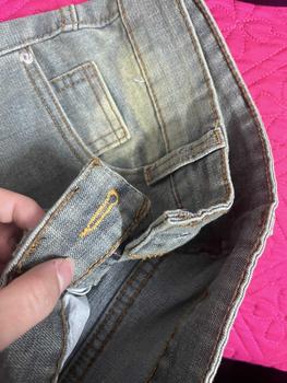 Product Review of Quần jeans nam xanh bụi 105 trơn basic co giãn form skinny from D**n Q**g 1